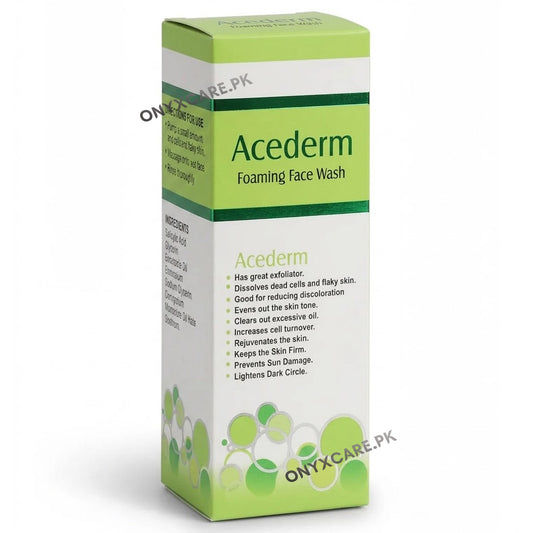 Acederm Foaming Face Wash 120ml