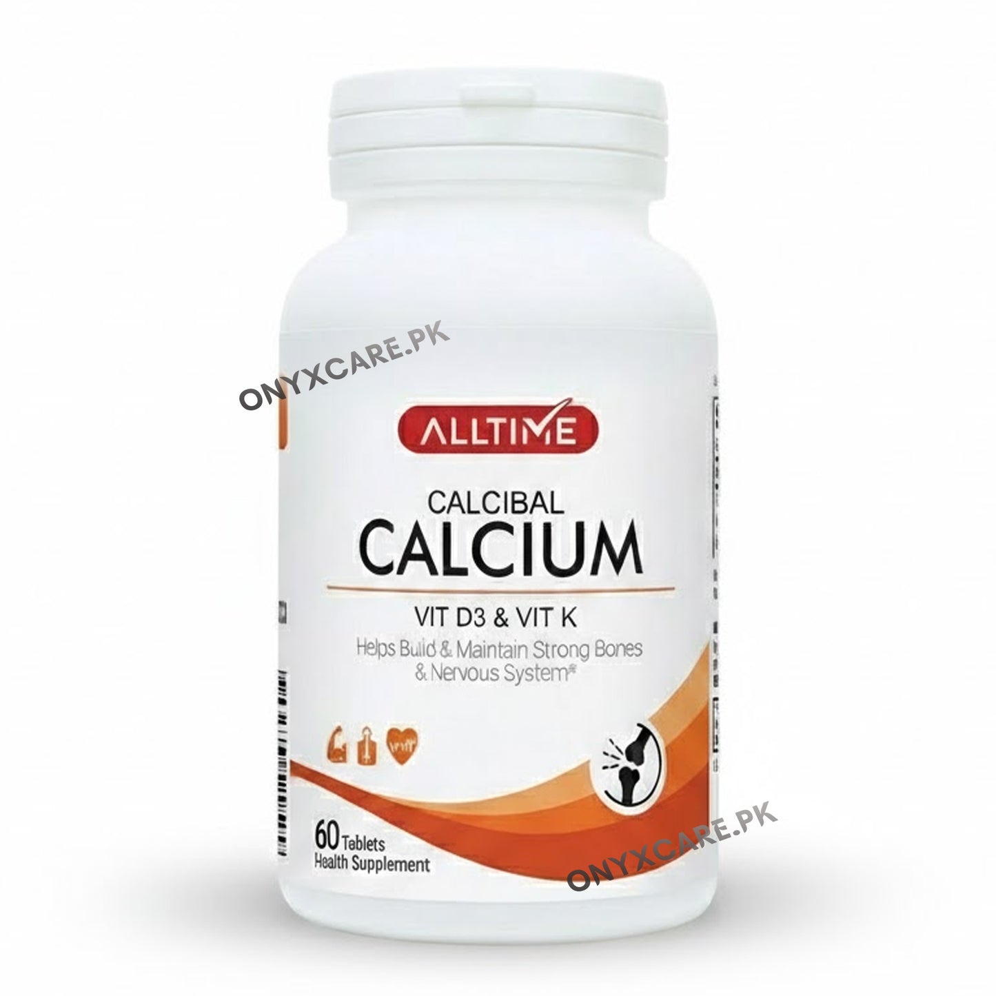 AllTime Calcibal (Calcium with Vit D3 and K) Tablets 30s