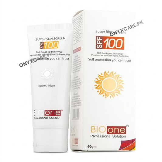BIO ONE SPF 100 Super Sunscreen Cream 40g