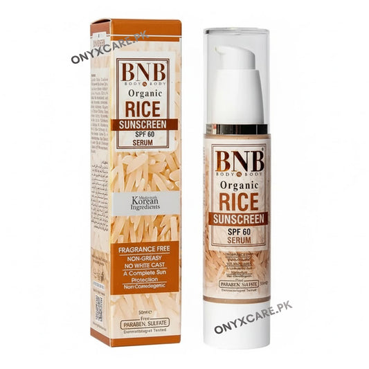 BNB Rice Extract Sunscreen Serum SPF60 50ml