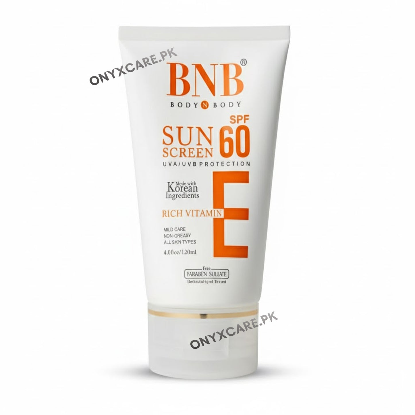BNB Vitamin E Sun Screen SPF60 120ml