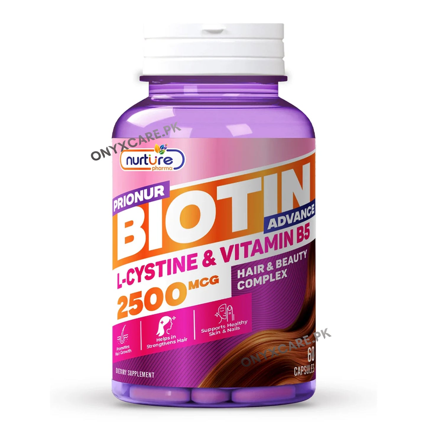 Biotin Advance Capsules 2500mg 60s