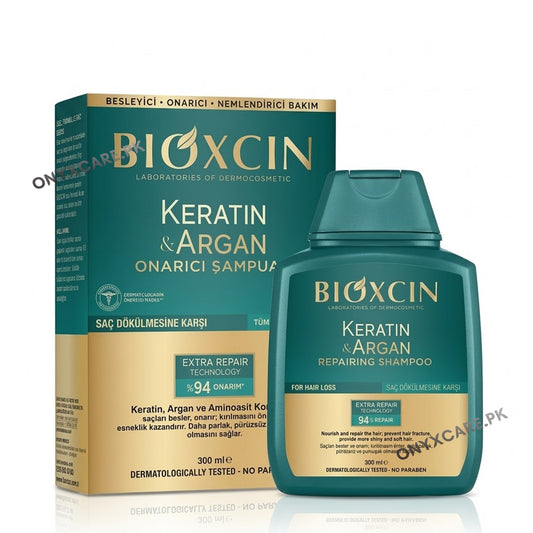 Bioxcin Keratin & Argan Repairing Shampoo 300ml