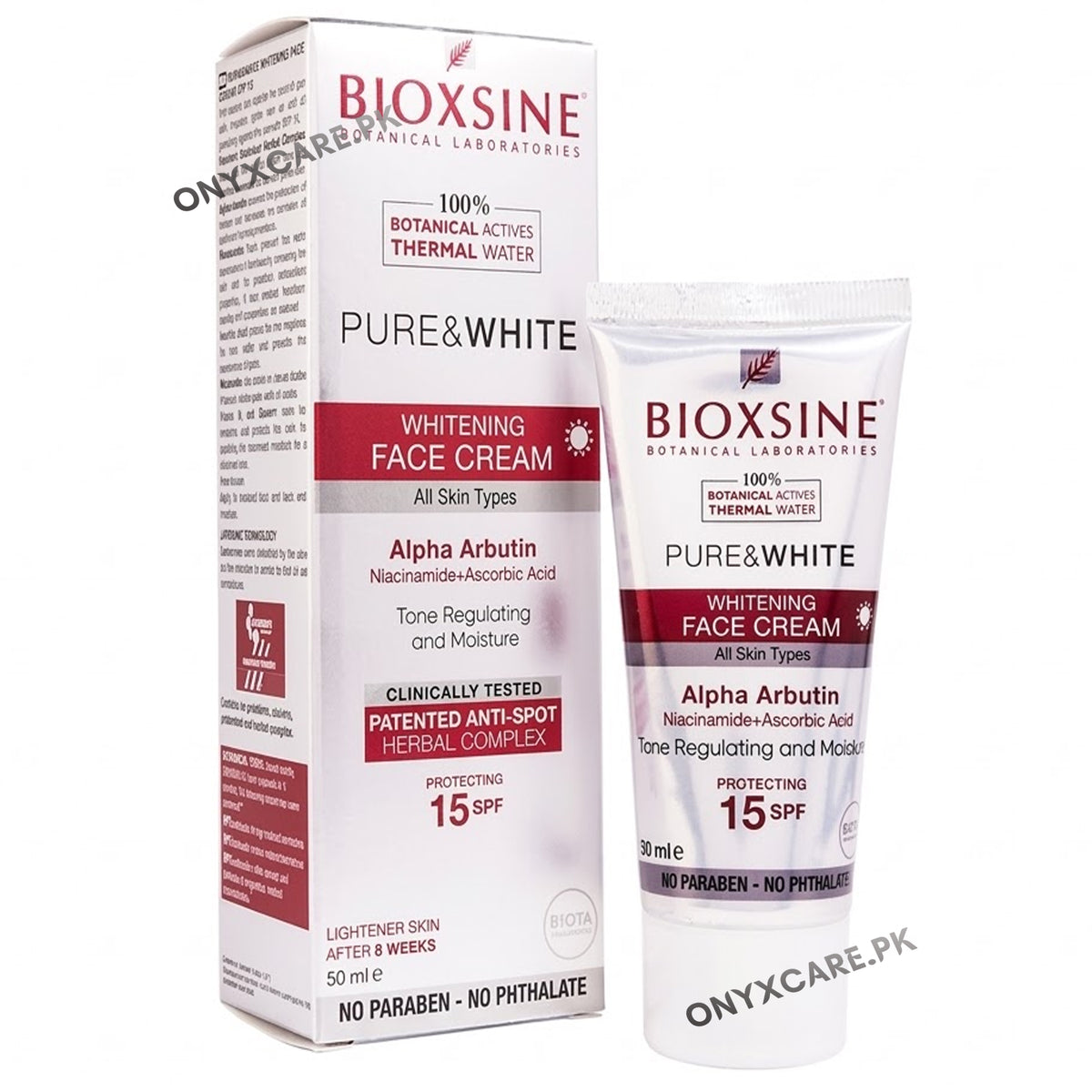 Bioxsine Pure and White Whitening Face Cream