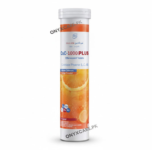 Cac-1000 Plus Orange Flavour Tablets 20s