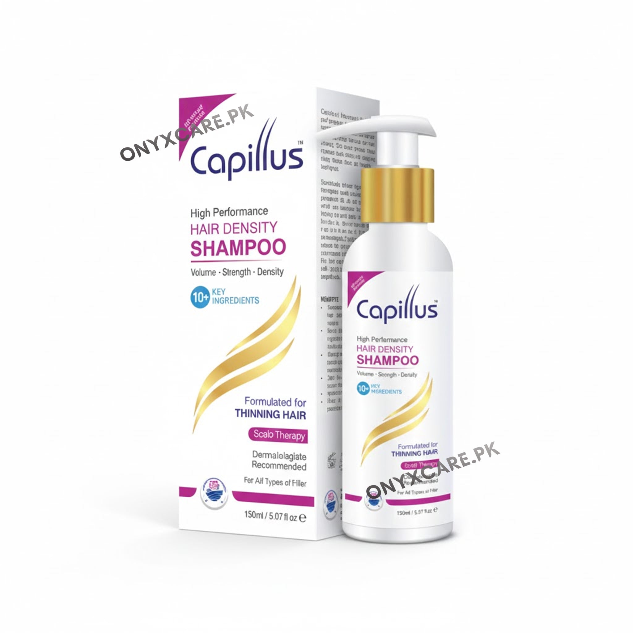 Capillus Hair Density Shampoo 150ml – OnyxCare.pk