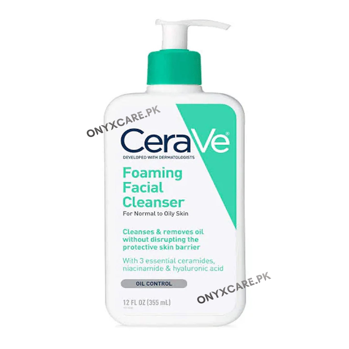 CeraVe Foaming Facial Cleanser for Normal to Oily Skin 355ml