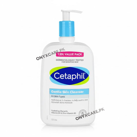 Cetaphil Gentle Skin Face & Body Cleanser, Paraben Free, For All Skin Types, 1250ml
