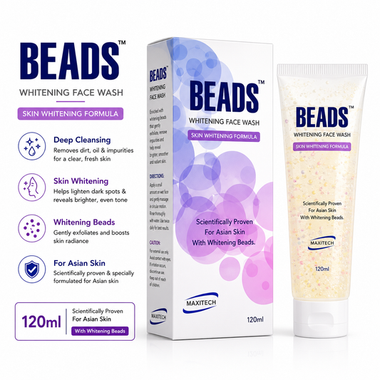 Beads Whitening Face Wash 120ml