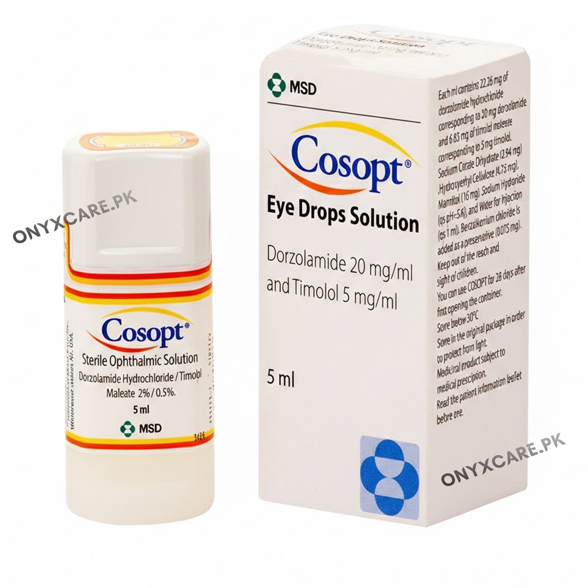 Cosopt Drop 5ml – OnyxCare.pk