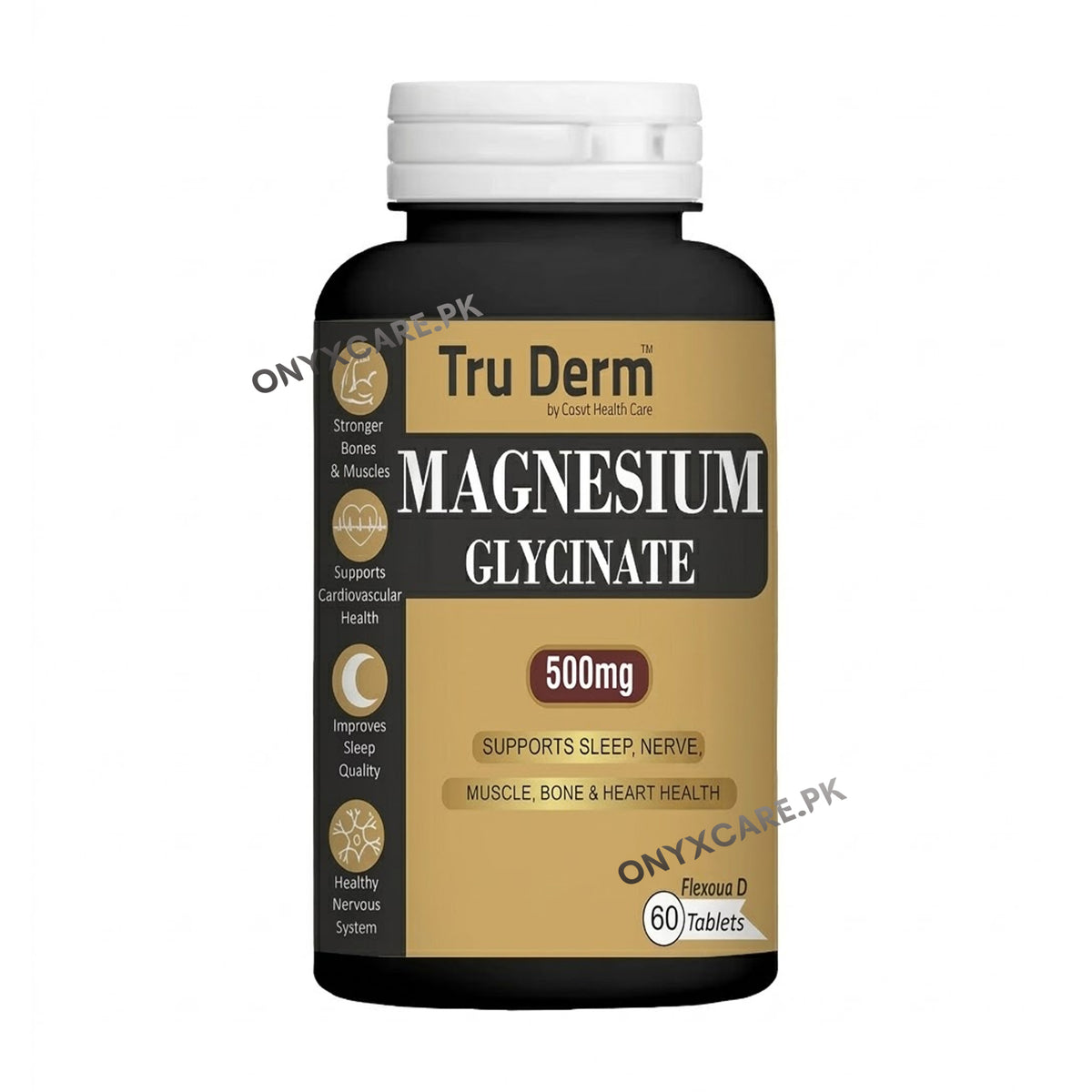 Cosvt Tru Derm Magnesium Glycinate Tablets 500mg