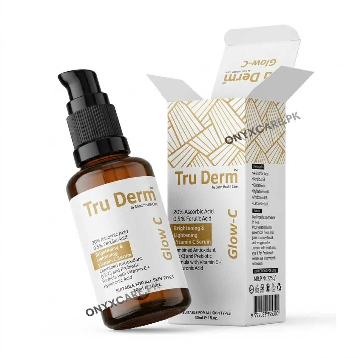 Cosvt Tru Derm Serum - Brightening and Lightening 30ml
