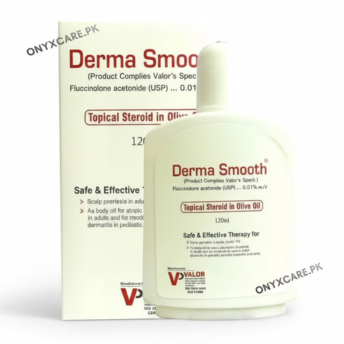 Derma Smooth Topical Steriod in Olive Oil 12ml