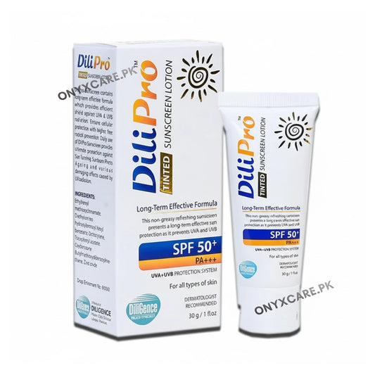 Dilipro Tinted Sunscreen Lotion SPF 50+ 30g