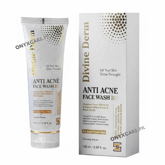Divine Derm Anti-Acne Face Wash 100ml