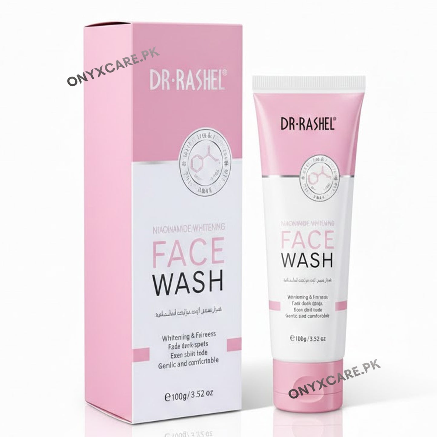 Dr. Rashel Niacinamide Whitening Face Wash, For All Skin Types, 100g