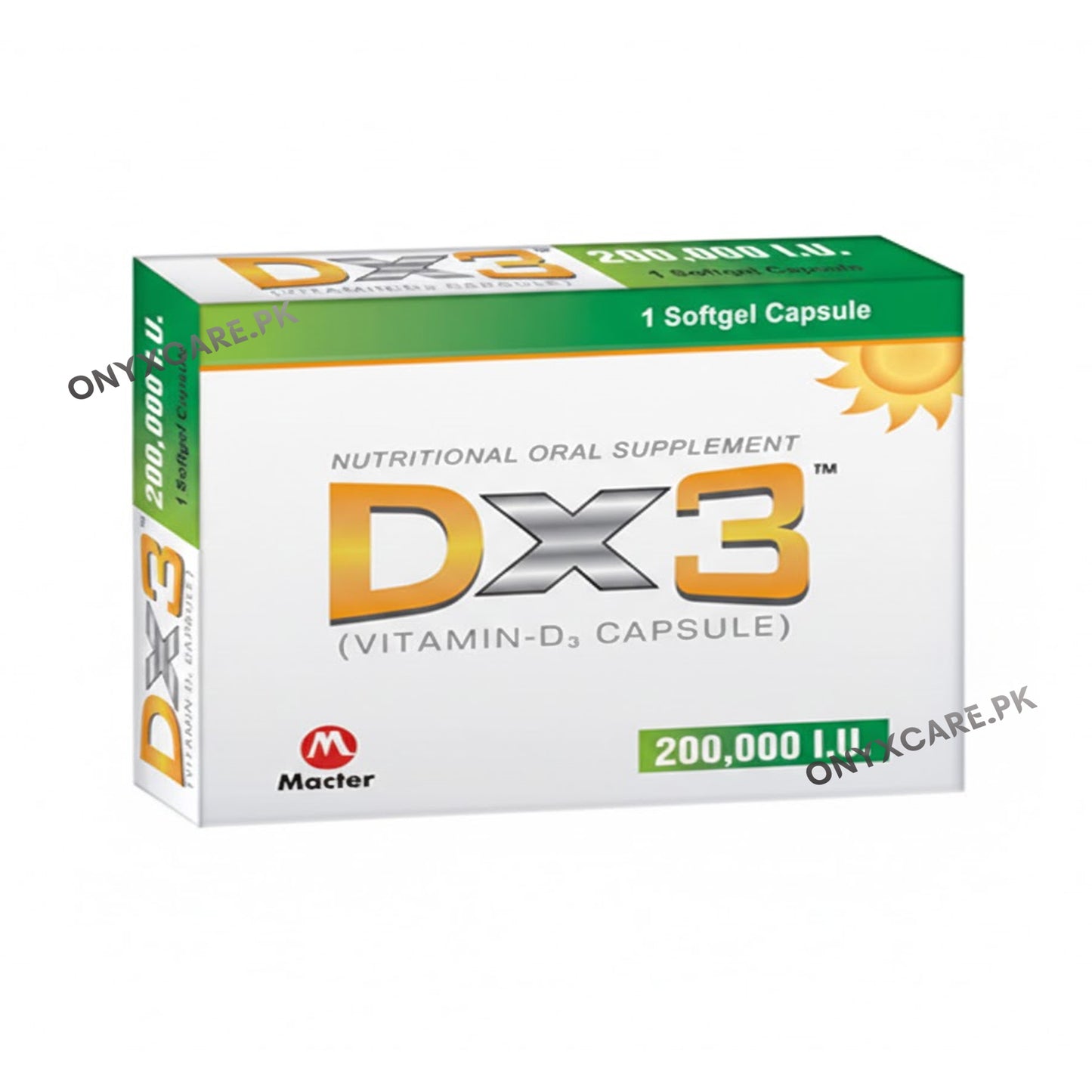 Dx3 Capsules 200000 IU