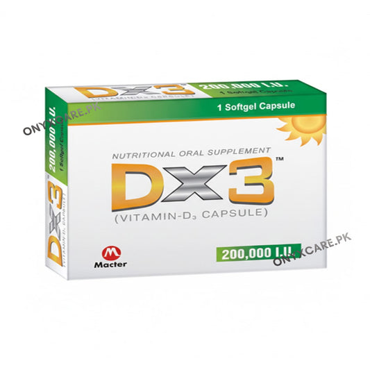 Dx3 Capsules 200000 IU