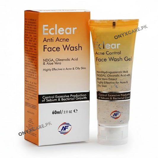 E Clear Anti Acne Face Wash 60ml