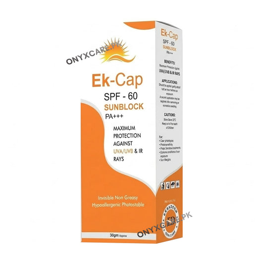 Ek-Cap Sunblock PA+++ Spf 60 30g