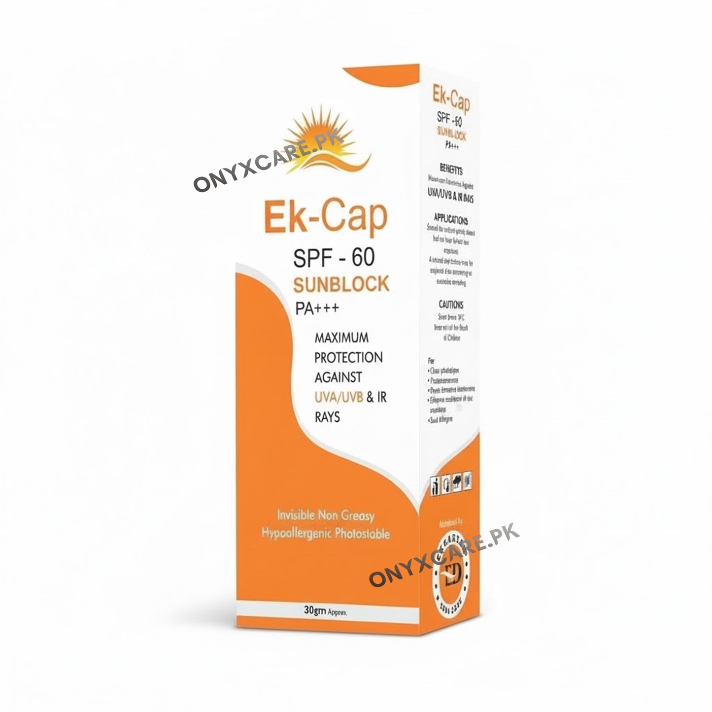 Ek Cap SPF60 Sunblock PA+++ 30g