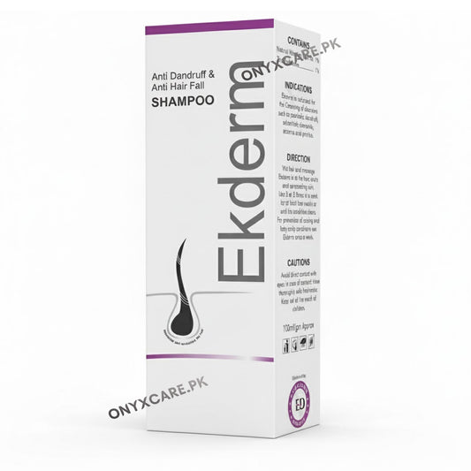 EkDerm Anti Dandruff & Hair Fall Shampoo 100ml