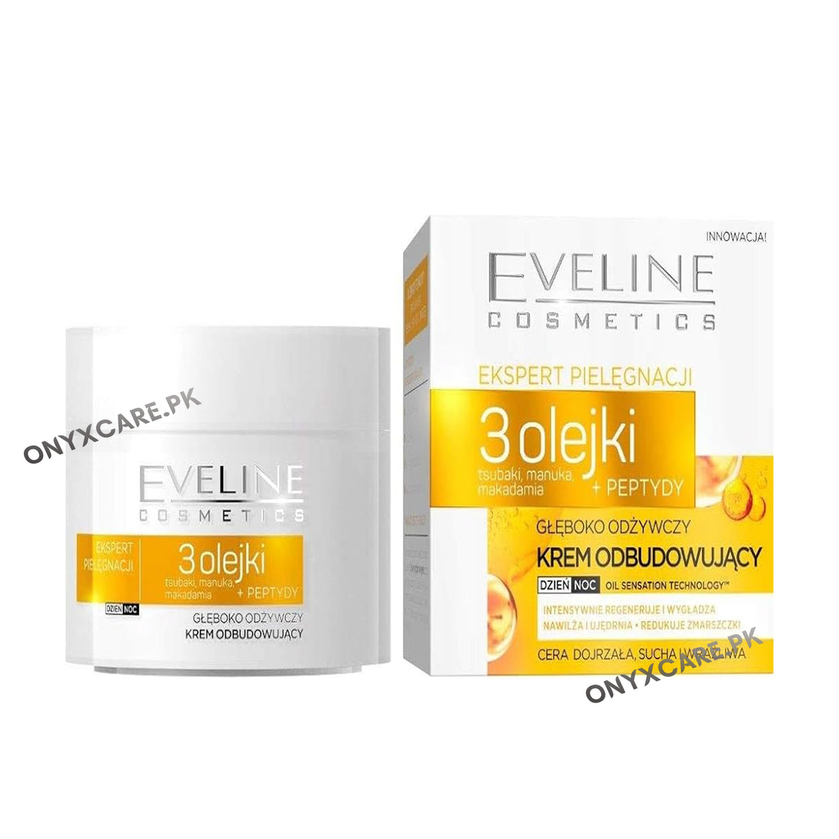 Eveline 3Oils Deeply Nourishing And Restoring Cream