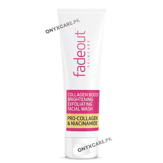 FadeOut Collagen Boost Whitening Exfoliating Facial Wash 100ml