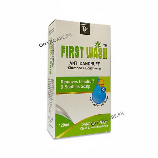 First Wash Anti Dandruff Shampoo + Conditioner 120ml