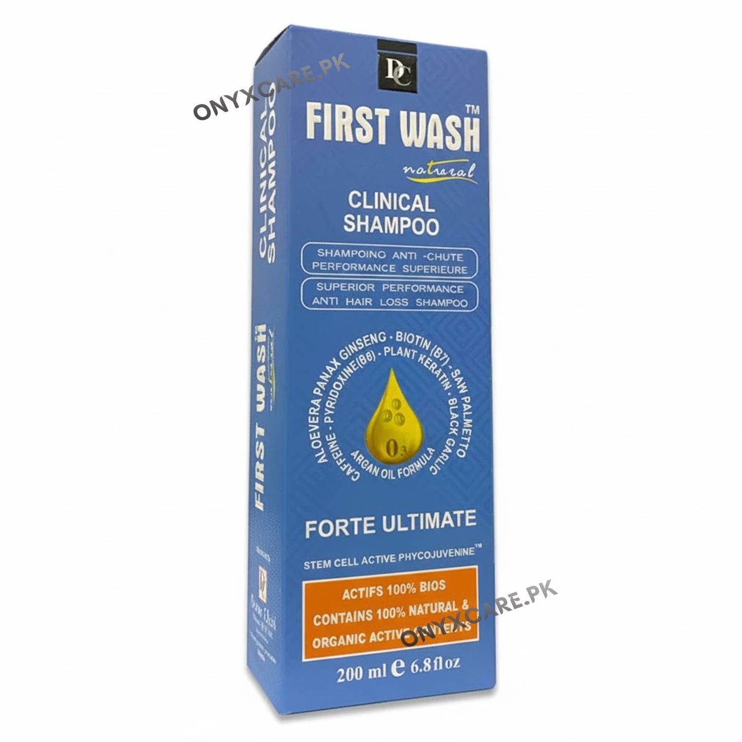 First Wash Natural Clinical Shampoo Fort Ultimate 200ml