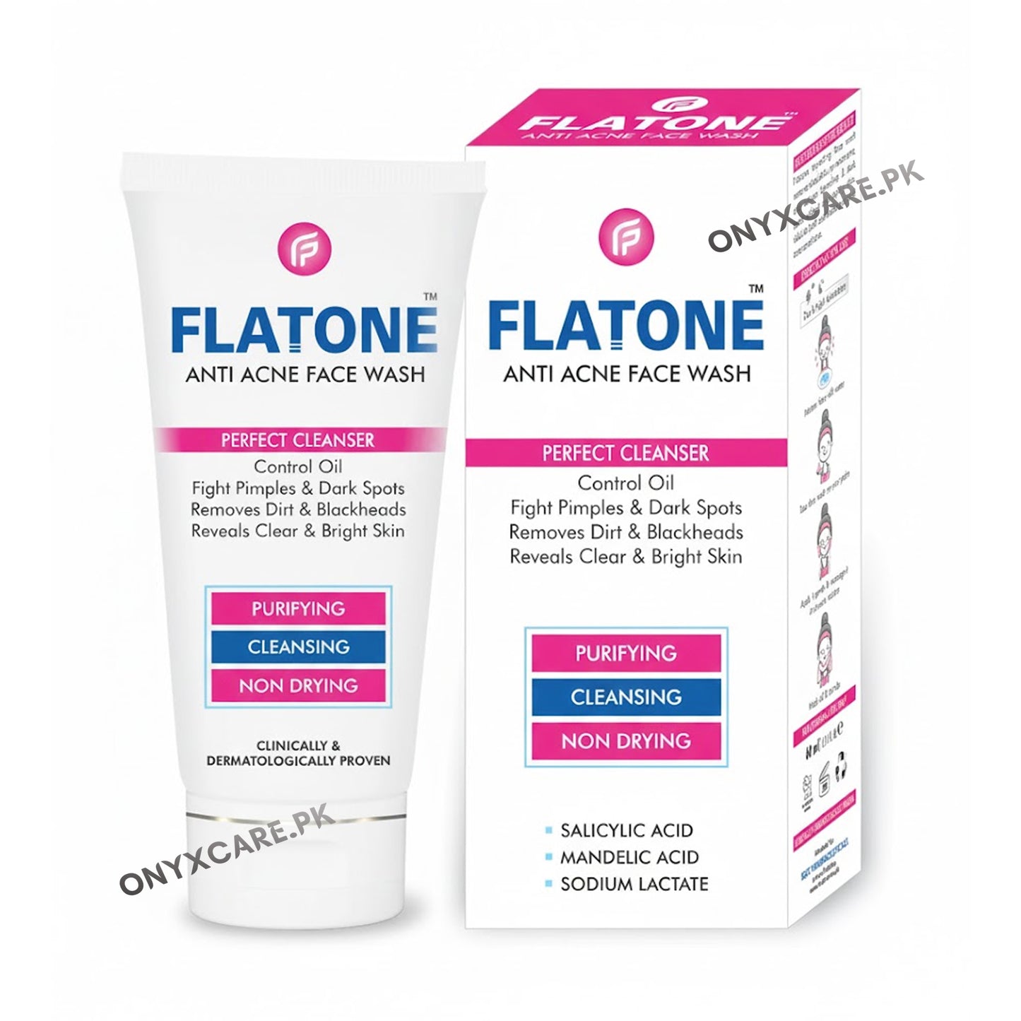Flatone Anti Acne Face Wash 60ml