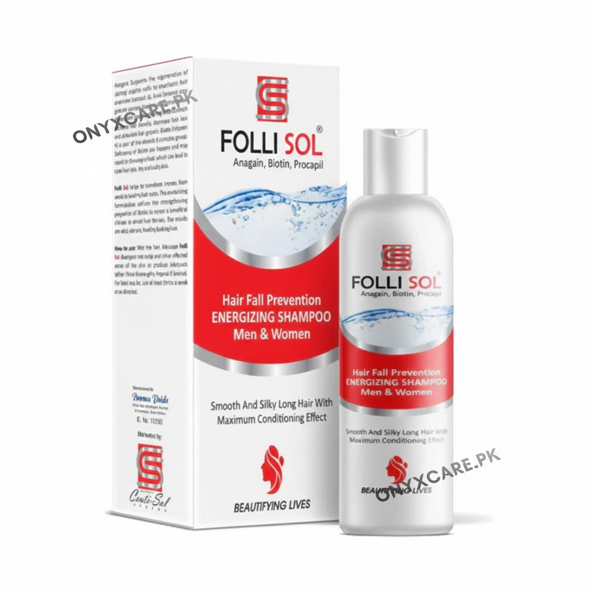 Folli Sol Hair Fall Prevention Energizing Shampoo 100ml