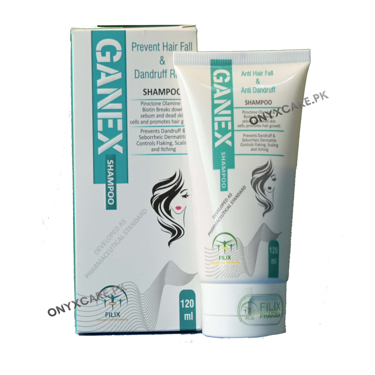 Ganex Shampoo 120ml – OnyxCare.pk