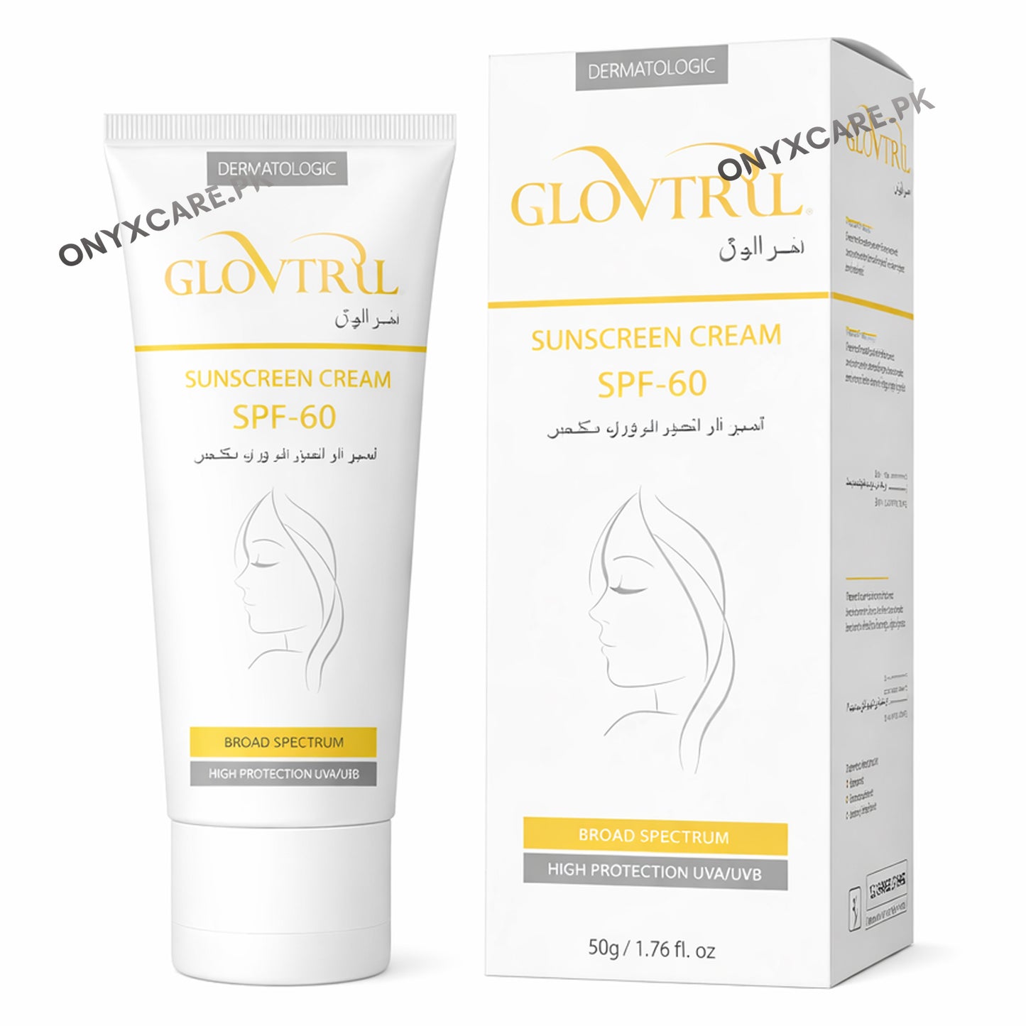 Glovital Spf 60 Sunblock Cream  60g