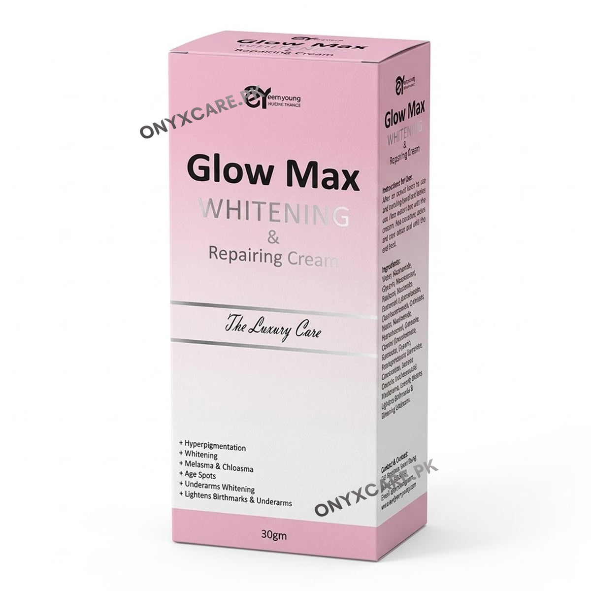 Glow Max Whitening & Repairing Cream 30g