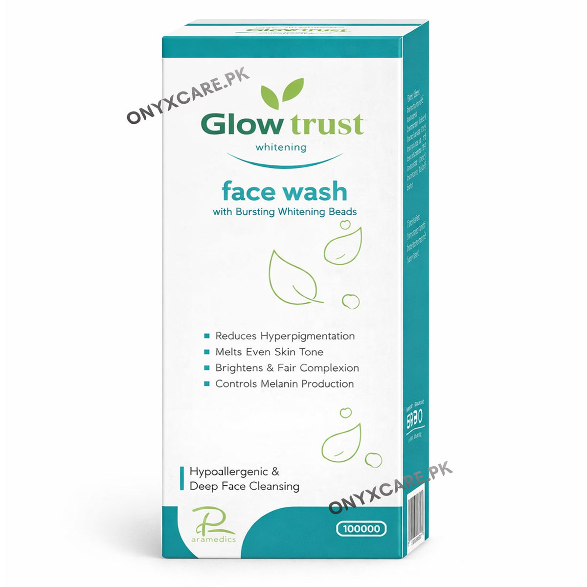 Glow Trust Whitening Face Wash with Whitening Beads 100ml