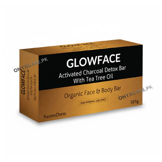 Glowface Activated Charcoal Detox Bar 107g