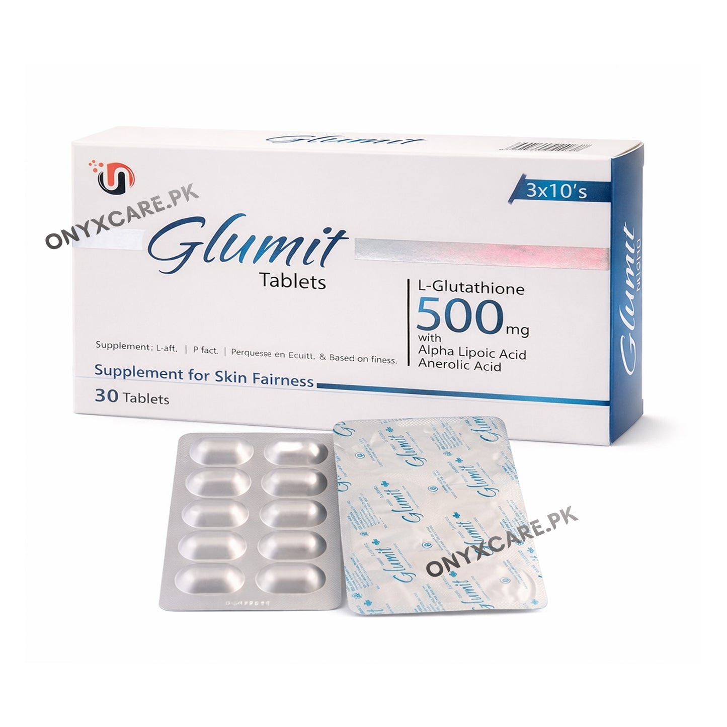 Glumit Whitening Tablets 30s