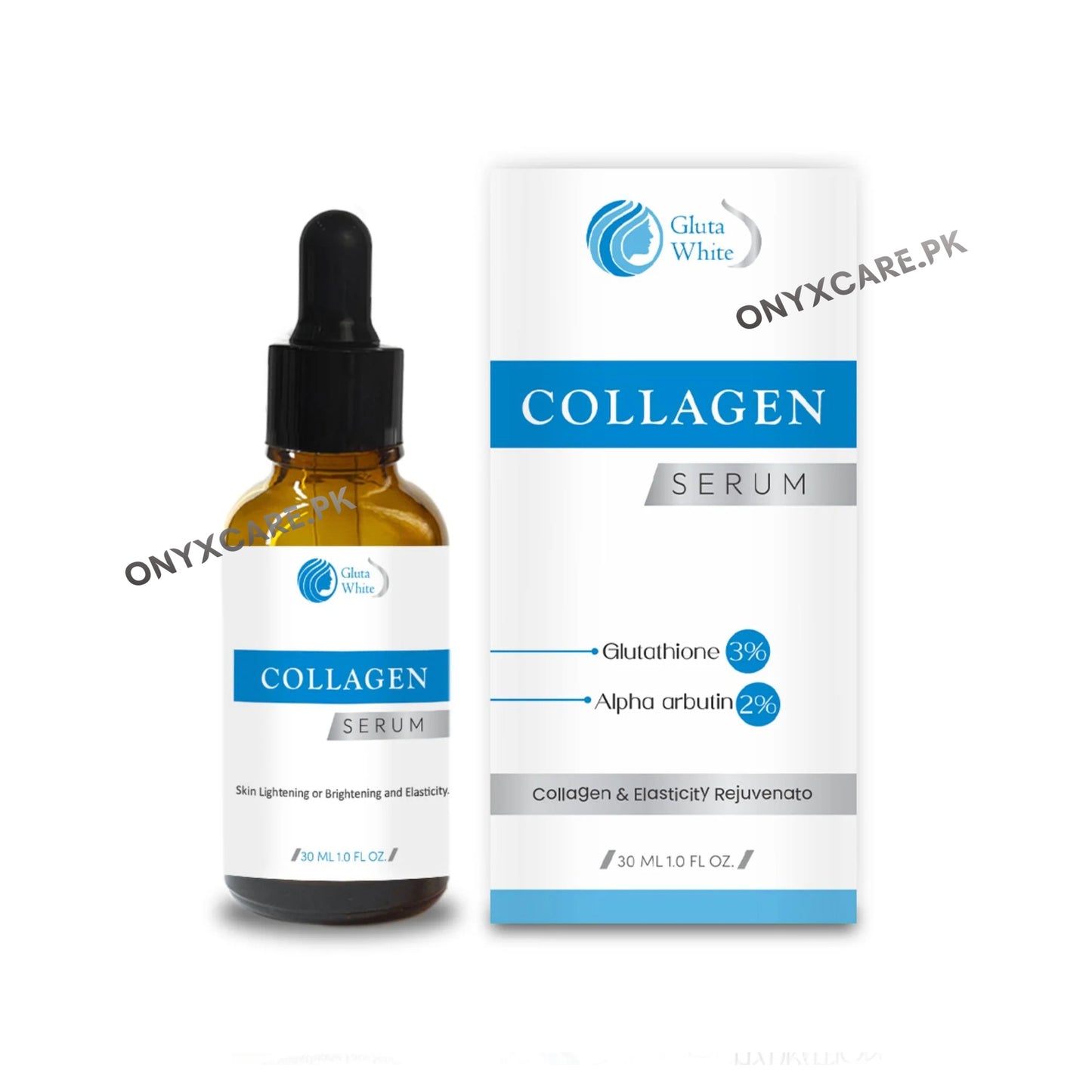 Gluta White Collagen Serum for Anti Aging & Brightening Serum 30ml