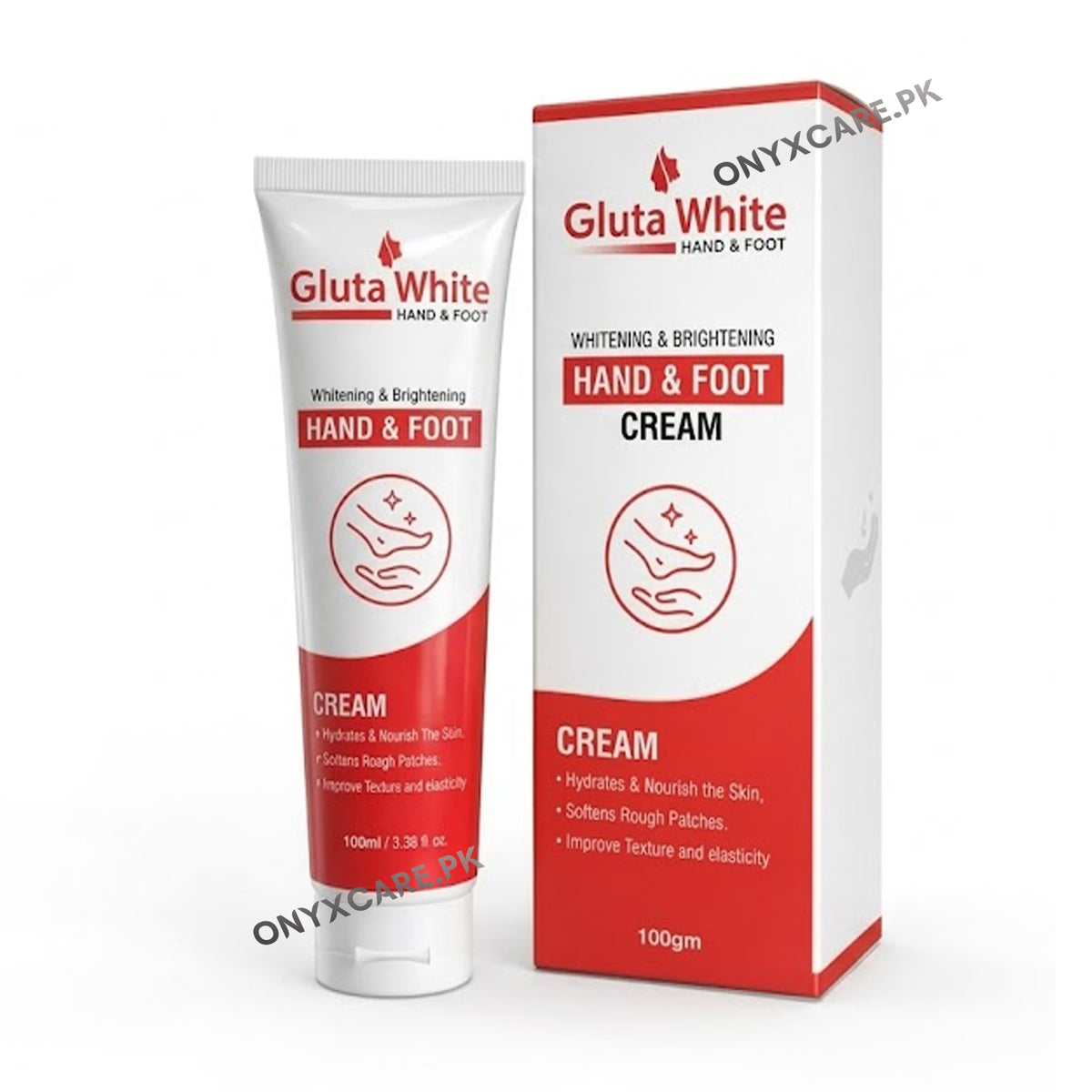 Gluta White Hand and Foot Whitening Cream 100ml