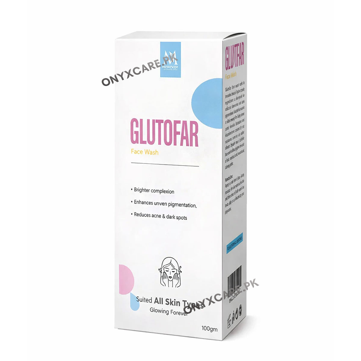 Glutofar Whitening Face wash 100g