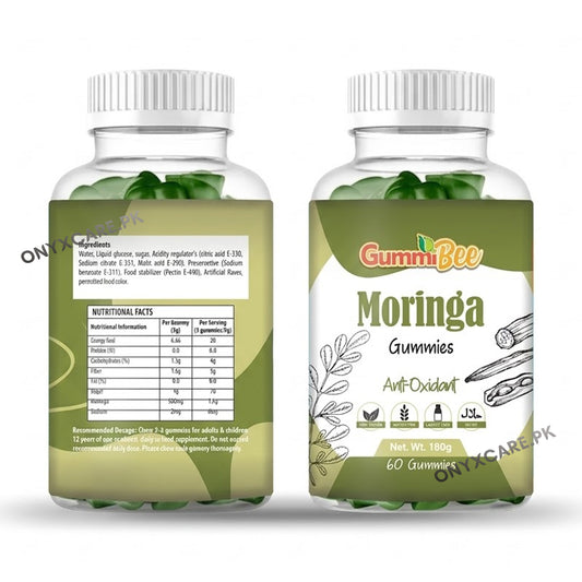 GummiBee Moringa Gummies - Apple Flavor (60 Gummies)