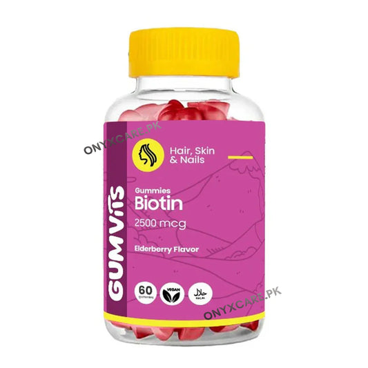 Gumvits Biotin 2500mcg Gummies 60s