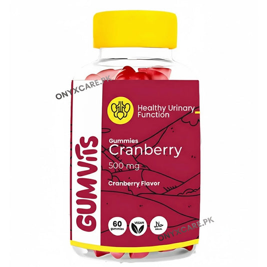 Gumvits Cranberry 500mg Gummies 60s