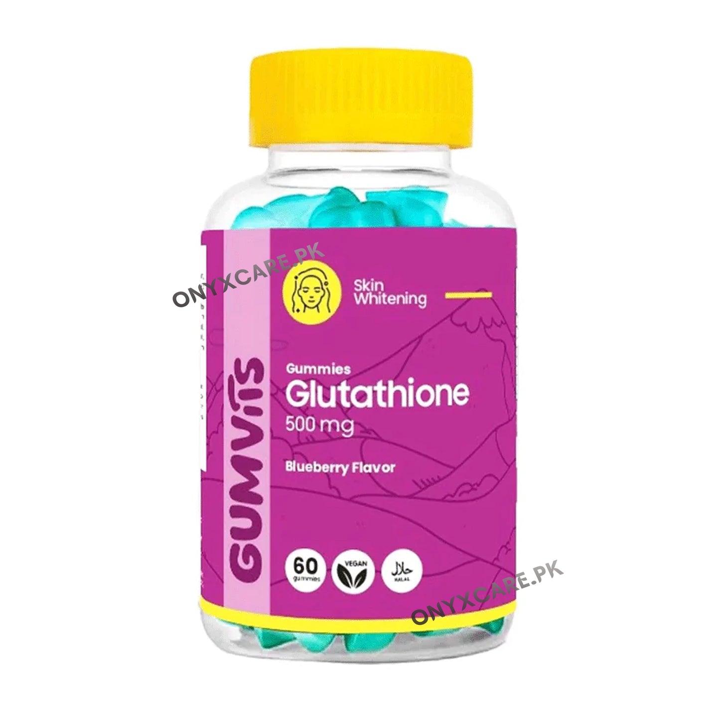 Gumvits Glutathione + Collagen Gummies, 60s