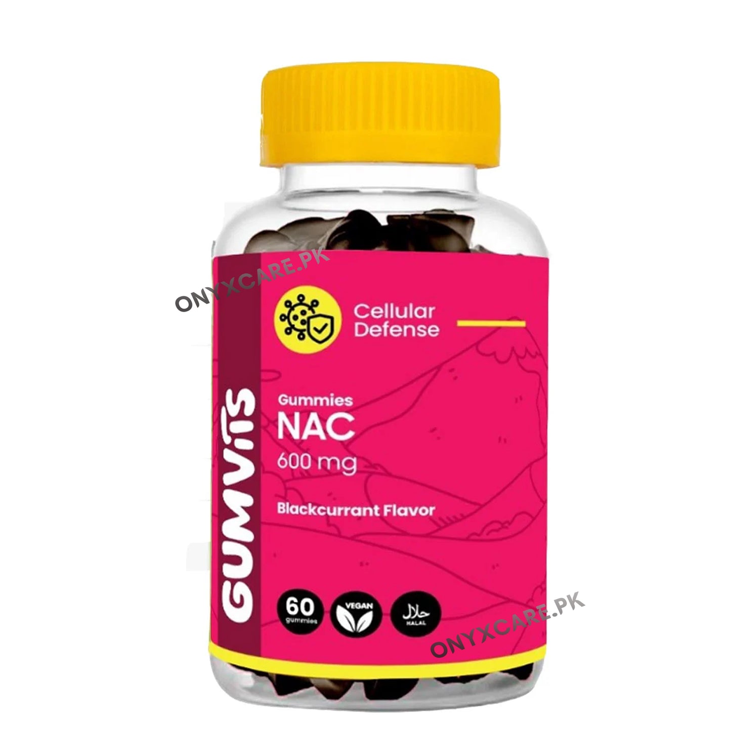 Gumvits NAC 600mg Gummies, 60s
