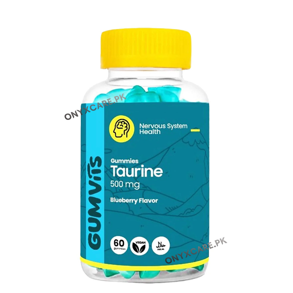 Gumvits Taurine 500mg Gummies 60s