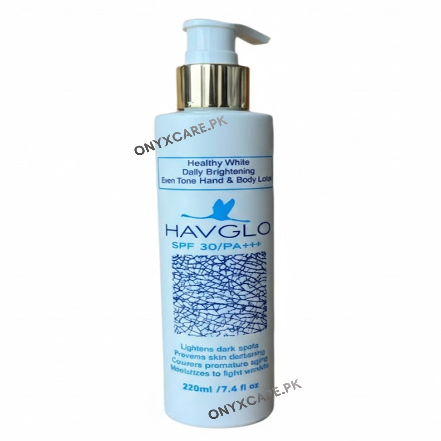 HAVGLO SPF 30/PA+++ – Sun Protection, Skin Lightening & Dark Spot 220ml