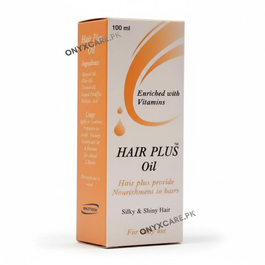 Hair Plus Oil with Almond, Olive &amp; Coconut Oils + Liquid Paraffin 100ml