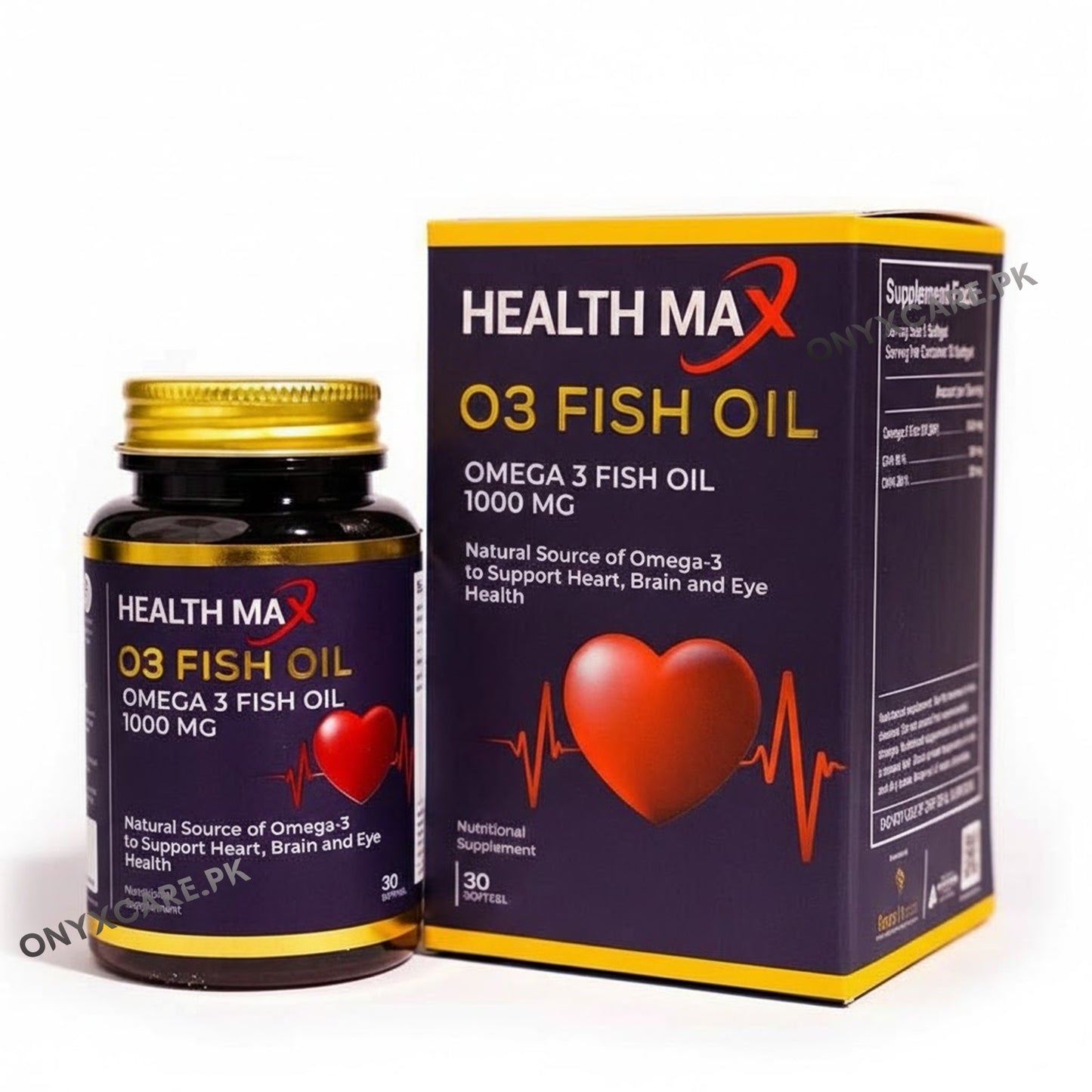 Health Max 03 Fish Oil Softgel Capsules